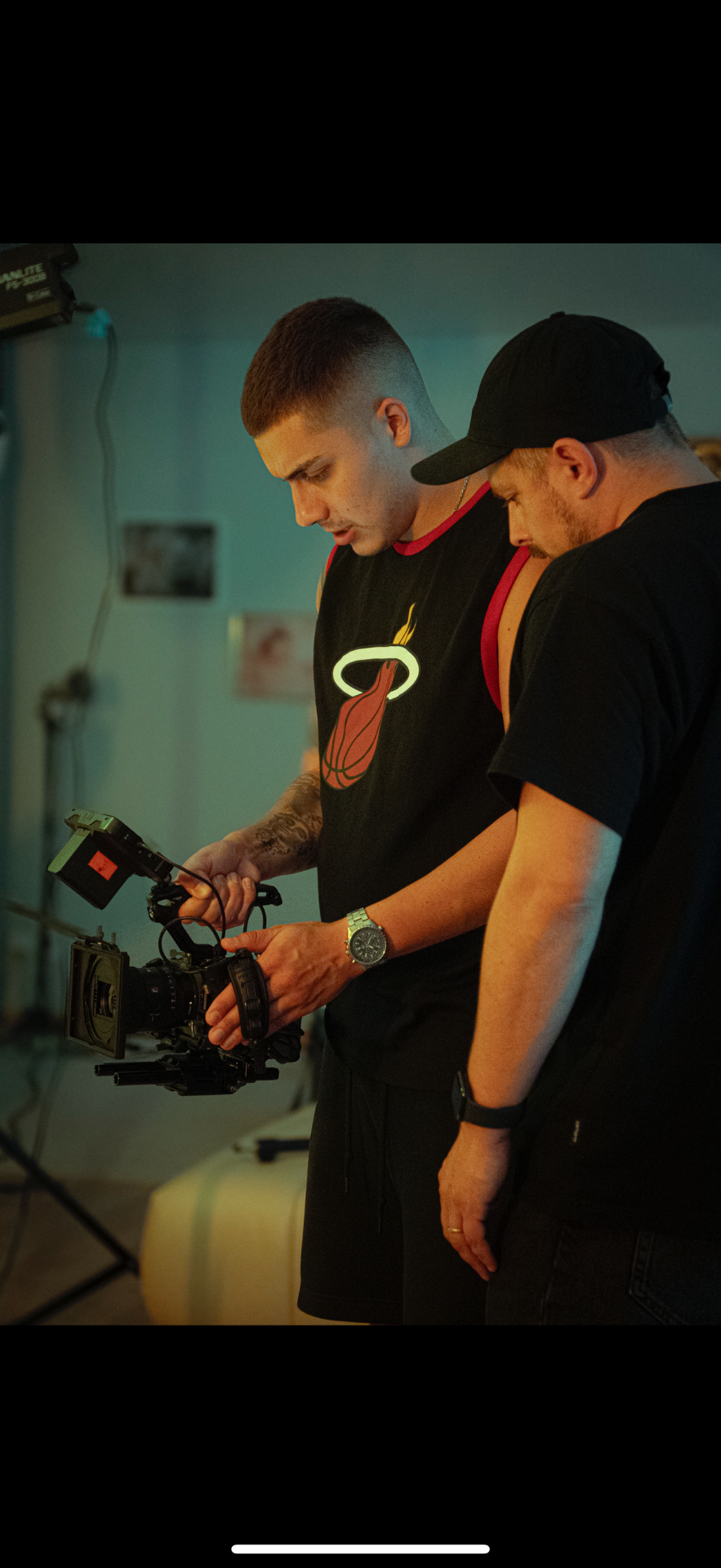 Z natáčení reklamy pro XDIGR